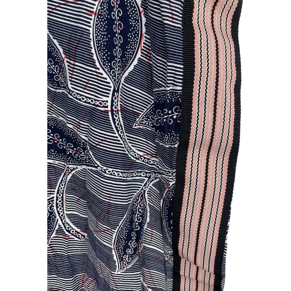 Anthro Abstract Pattern Jogger Side Stripe Size L - image 4